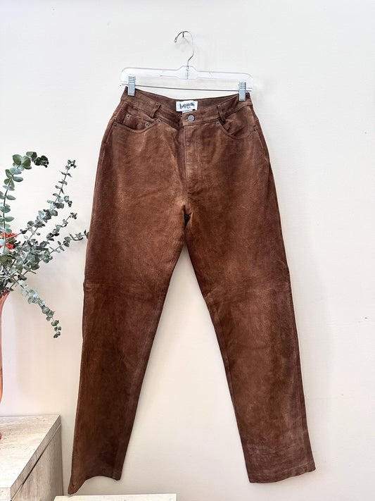 Bagatelle Suede Leather Pant